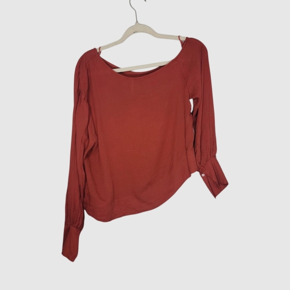 New Free People Off Shoulder Justina Top - Picture 6 of 8